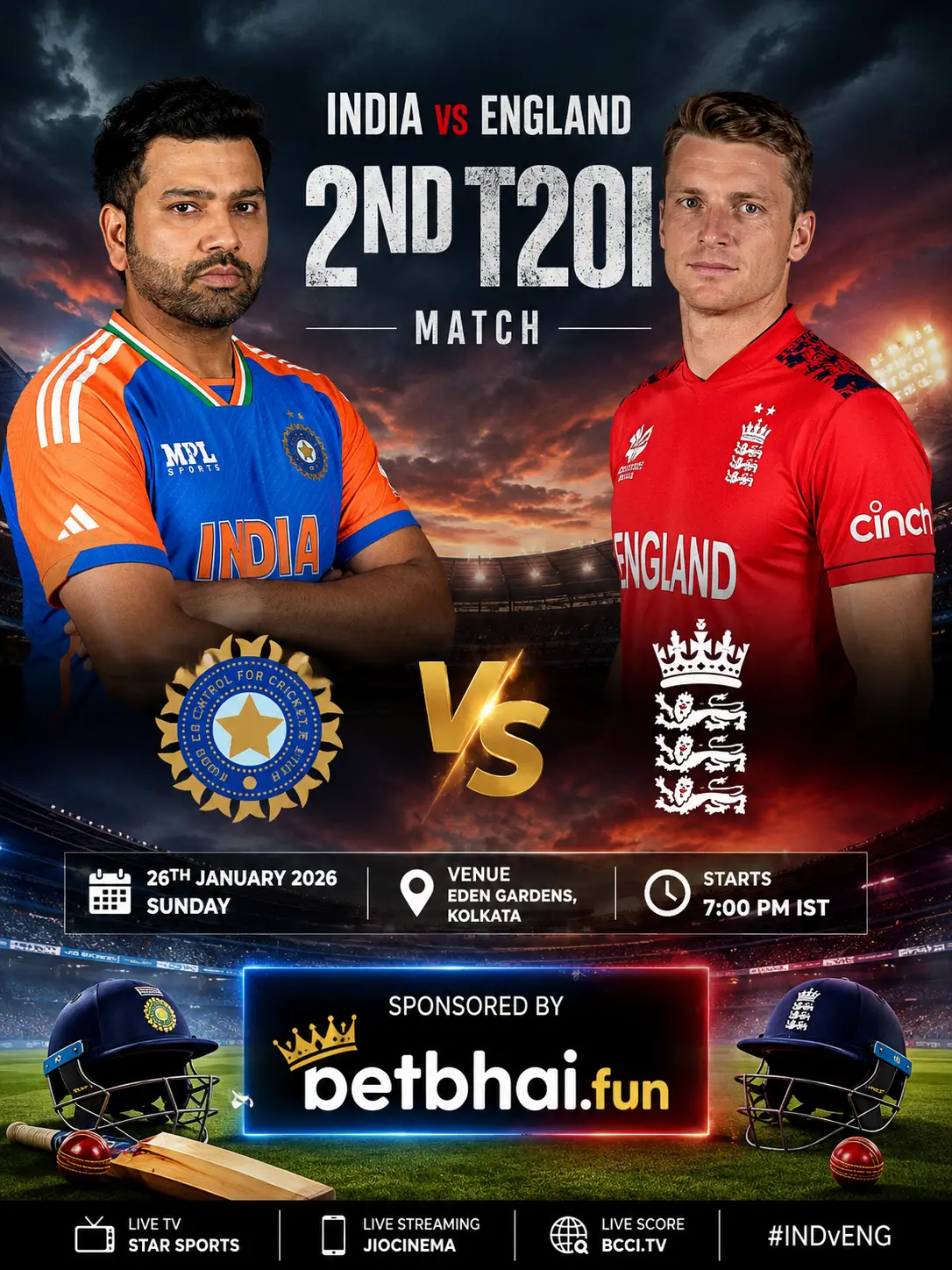 India vs England 2nd T20I 2026: Match Prediction, Dream11 & Betting Tips